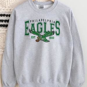 Eagles Sweatshirt Philadelphia Football Retro Sweater
